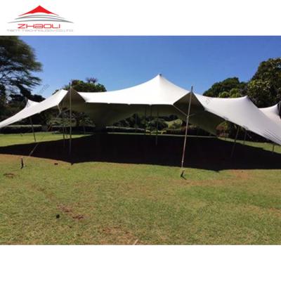 China Factory Waterproof/Fireproof/Wind-resistant China Wholesale Carpas Folding Industry Shade Large Ceremony PVC Stretch Tent for sale