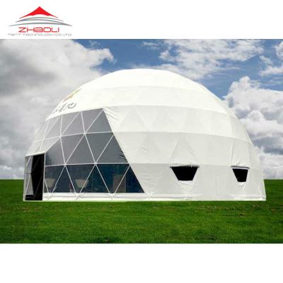 China 100% big 30m waterproof huge dome half sphere tent for events&show for sale