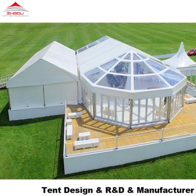 China Large GB6061/T6 Hard pressed Extruded Aluminum Frame Marquee Wedding Tent For 500 Event Party Sale Cheap Beautiful Tents for sale