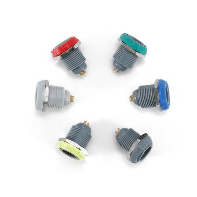 China Medical Straight Plug P Series Male Female Connectors Multi Waterproof Cable Connector for sale