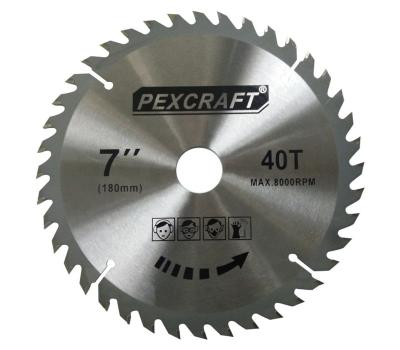 China Wood cutting High Quality Tungsten Carbide TCT circular saw blades Middle teeth, left and right teeth, alternate teeth for cutting plywood for sale