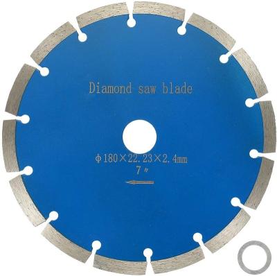 China Granite/Stone/Concrete/Marble Pexcraft 7-Inch Segmented Silent Diamond Saw Blade For Marble and Granite Stone cutting hard ceramic tile for sale