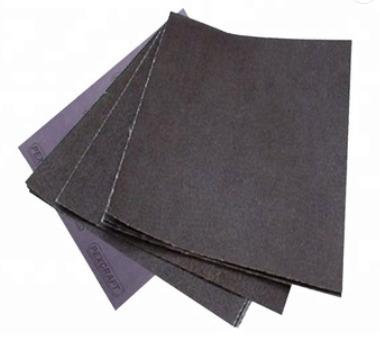 China 230*280mm Silicon Carbide Emery Sanding Cloth Sheets Making Grinding Abrasive Sanding Paper Price for sale