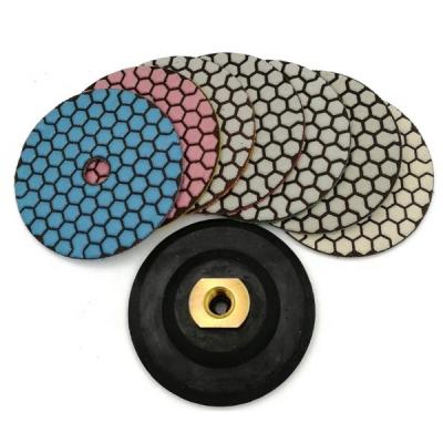 China Resin Bond Diamond Polishing Pads Sanding Disc Granite Polishing Marble Polishing Disc for sale