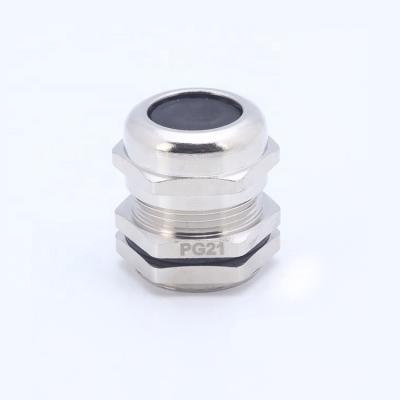 China Tighting PG21 IP68 Stainless Steel NPT Metal Explosion Proof Cable Glands 1/2