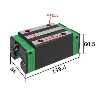 China HGH45CA high precision machine good quality low price linear guide rails and blocks for cnc machine replace hiwin for sale