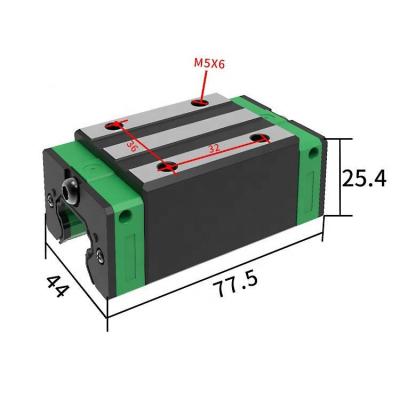 China High Precision Linear Motion Machine HGH20CA High Speed ​​Guide With Stepper Motor Linear Guide System for sale