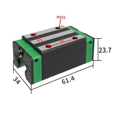 China CNC Interchangeable Parts MGN7 MGN12 MGN15 MGN9 100mm To 800mm Mini CNC Linear Rail Slide 1pcMGN Guide+MGN Miniature Linear Slider Mini Linear Guide for sale