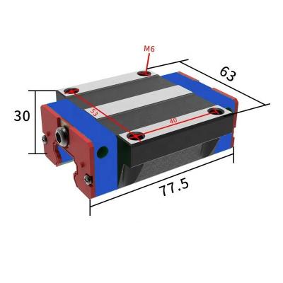 China High precision machine HGW20CA high quality 20mm linear guide rail HGR20 for CNC machines for sale