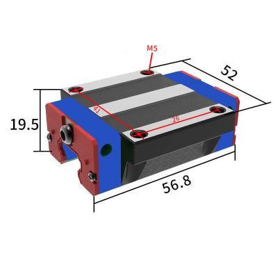 China High Precision Machine EGW15CA Low Price Mini Miniature China Robot Arm Staf Circular Motion Shaft Block Ball Way Supporting Screw CNC Linear Guide Rail for sale