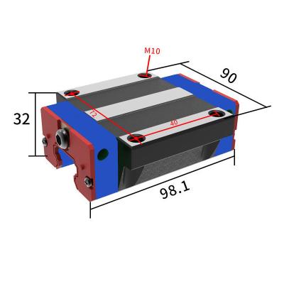 China High Precision EGW30CA Machine Speed ​​Linear Rail And EGW30 Adjustable Bearing Block Slide Blocks Manufacturer From China for sale