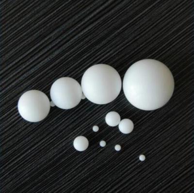 China Heat resistant ball 1mm, 3mm, 4mm, 5mm ptfe corrosion resistance PTFE ball to 320mm plastic ball manufacturers for sale