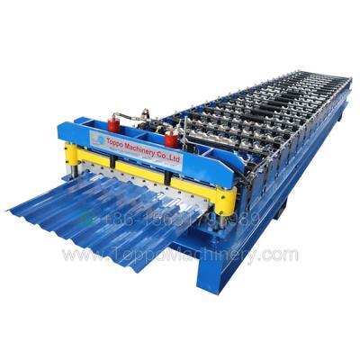 China High Production Speed ​​IBR Roof Sheet Cold Roll Forming Machine for sale