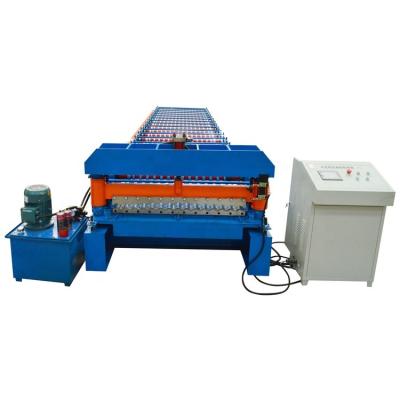 China Metal Iron Sheet Corrugator Roll Automatic / Manual Roofing Sheet Forming Making Machine for sale