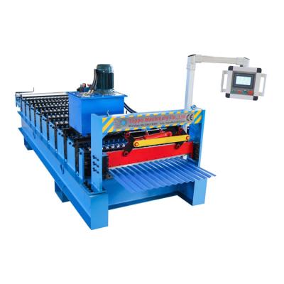 China Automatic / Manual Corrugated Sheet Roll Forming Machine Roofing Sheet Making Machine for sale