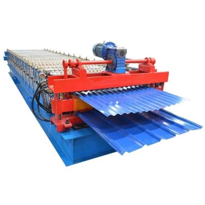 China Automatic / Manual Double Layer Roof Wall Panel Roll Forming Machine for sale