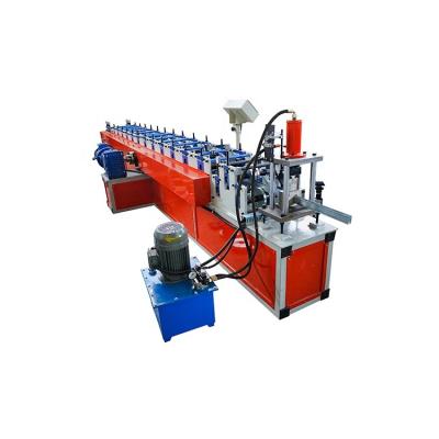 China Automatic / Manual U Shape Steel Cladding And Door Frame Roll Forming Machine for sale