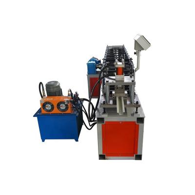 China Automatic / Manual High Speed ​​Omega Shape Metal Sheet Light Pin Roll Forming Machine for sale