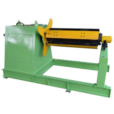 China Building Material Shops 7 T Auto Steel Roof Sheet Uncoiler for sale