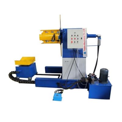 China Construction Material Stores Automotive Hydraulic Uncoiler For Purlin Machine for sale