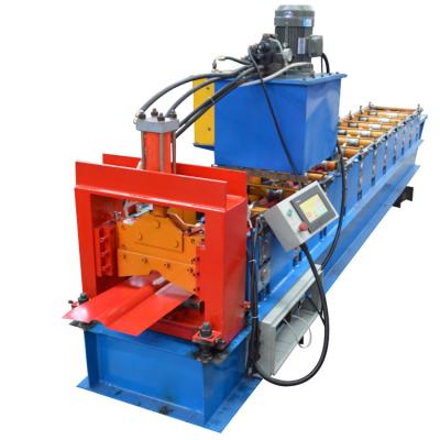 China High Production Speed ​​Construction Material Machinery Roof Tile Metal Ridge Cap Cold Roll Forming Machine for sale