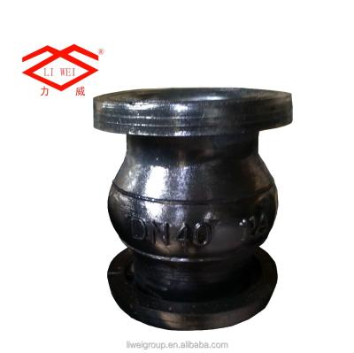 China Enough Alkali Stores Flexible DN40 Rubber Pump Coupling With Swivel Flange for sale