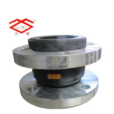 China DN80 130L ANSI Swivel Flange Single Sphere Rubber Expansion Joint Equal for sale