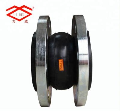 China DN100 4 Inch MFR Air Exhaust Flexible Rubber Expansion Joint Flange Connection for sale