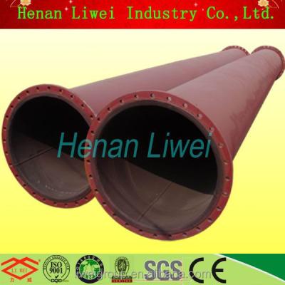 China liquid & mortar small gauge rubber coated steel pipe for sale