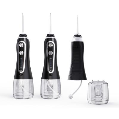 China New Arrival Car High Quality Water Flosser 300ml 2500mah Oral Dental Tooth Clean Machine 70*80*222mm for sale