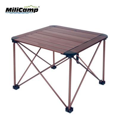 China New Lightweight Portable Foldable Aluminum Camping Table for sale