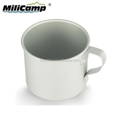 China 8cm Sustainable Camping 300ml Household Aluminum Drink Cups for sale