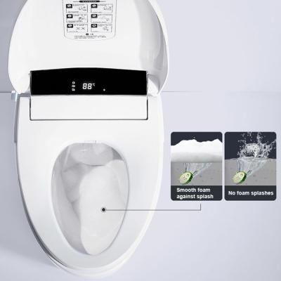 China Automatic operation made in ceramic China new style mounted sanitary ware modern siphonic bathroom intelligent automatic electric smart toilet for sale