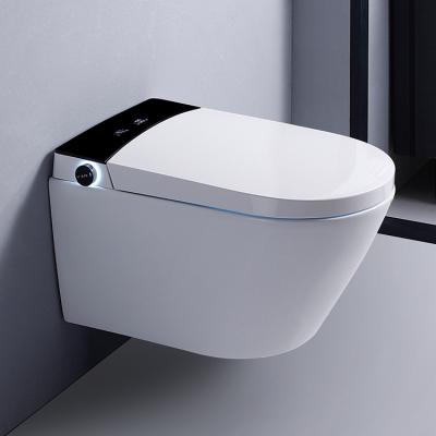 China Wall Hung Smart Toilet WC Concealed Toilet Luxury Hot Washdown Automatic Operation Quality New Design for sale