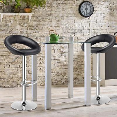 China Modern Design High Quality Stools French Bistro Swivel High White Bar Chair for sale