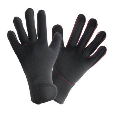 China Water Sports Anti-Slip Outdoor Gloves Fishing Neoprene Cold-Resistant Nylon Anti-Scuff Swimming Diving Gloves for sale