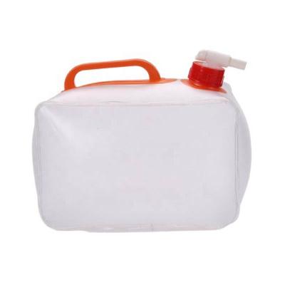 China Carry Tools Drop easy boarding outdoor sports drink water storage bag10L PVC outdoor portable camping hiking water-band foldable water bag for sale