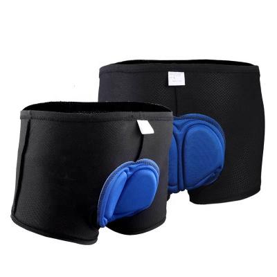 China Breathable Shockproof Warm Silicone Mountain Wear Amazon Gym Sales Thick Comfortable Sponge Pad Shorts Mens Womens Riding Recycling Pants for sale