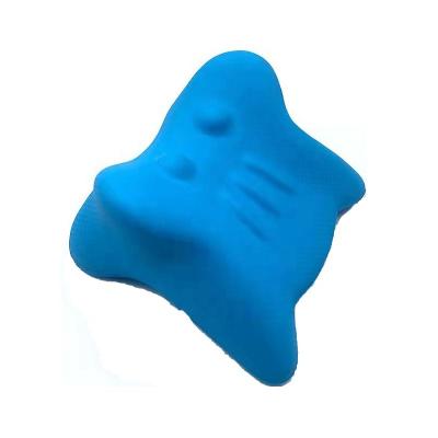 China Soft Massage Pillow Neck Shoulder Relax Massage Pillow PU Elasticity Sleep Headrest Neck Traction Chiropractic Self-Peeling Pillow High for sale