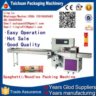 China Automatic Feeding System cookies/bread/cake/rice fong/biscuits/sandwich/chocolate/Lollipop Packing Machine/food machine for sale