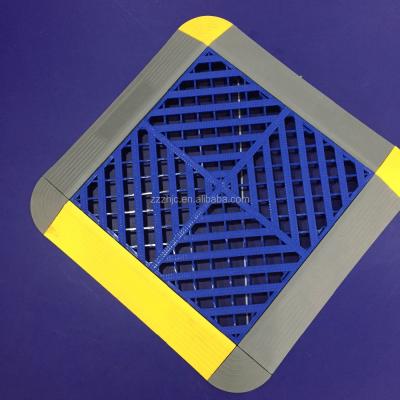 China Car Wash Vented Drainage PP Interlocking Car Wash Floor for sale