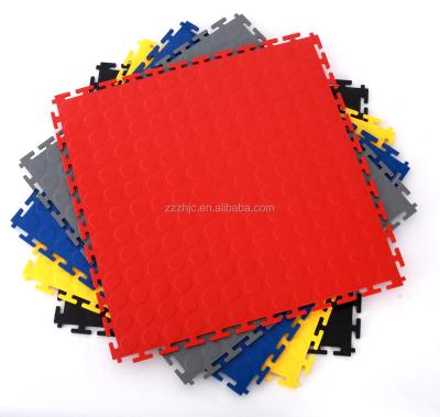 China High-strengh eco-friendly best selling pvc removable interlocking garage floor tiles / interlocking pvc floor mats for warehouse for sale