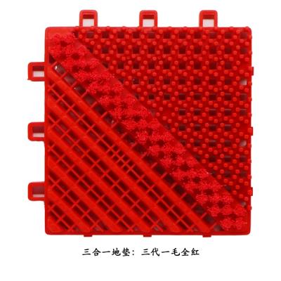 China Sustainable Front Entrance Single Brush Modular EVA Foot Cleaning And Interlocking Mats For Office Building And Hotels for sale