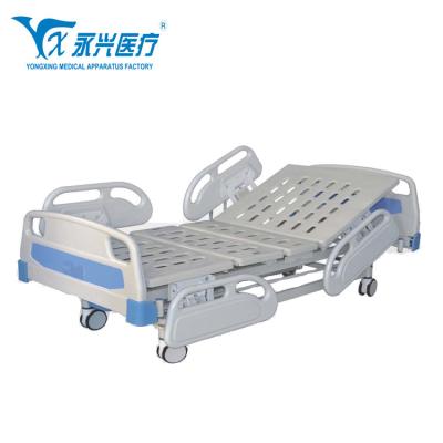 China YongXing A04-01 Sales Price Metal Hospital Bed Used Hospital Furniture One Function Hospital Bed for sale