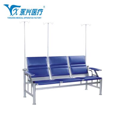 China Traditional 3 Seat Hospital Furniture For Infusion Chairs, Dialysis Chair And Bariatric Nursing Chair for sale