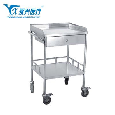 China YONGXING Hebei Hodpital Easy Mobile Nursing Cart With Wheel for sale