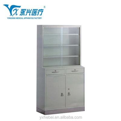 China Hot Sale YONGXING D04-5 Desktop Hospital Stainless Steel Easy Cleaning Dental Medical Cabinet for sale