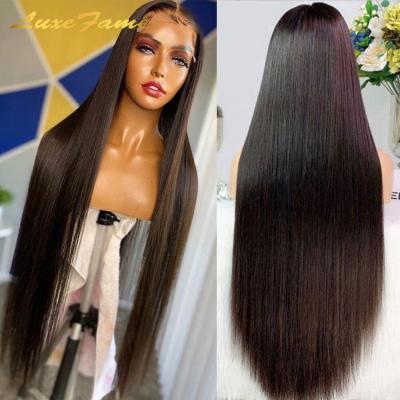 China Hd Silky Straight Good Quality Lace Frontal Wig,13x4 13x6 Lace Frontal Wig,Brazilian Virgin Brazilian Frontal Wig for sale