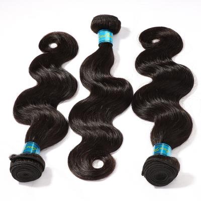 China Alinged High Quality Unprocessed Virgin Maid Hair Double Cuticle Weft Healthy Body Wave Hair for sale