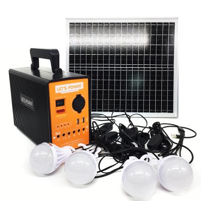 China Home/Outdoor/Camping Lighting System Outdoor Indoor Solar Lighting Kits With Long Stand For Camping Rise Mobile Charging Emergency SOS for sale